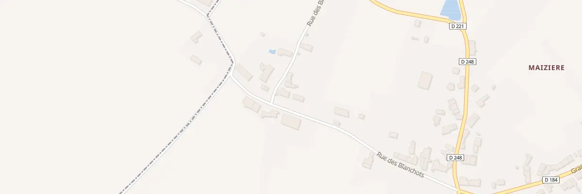 Plan du 16B Rue des Blanchots à Garchy