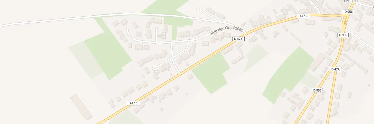 Plan du 9 Rue des Glycines à Lécluse