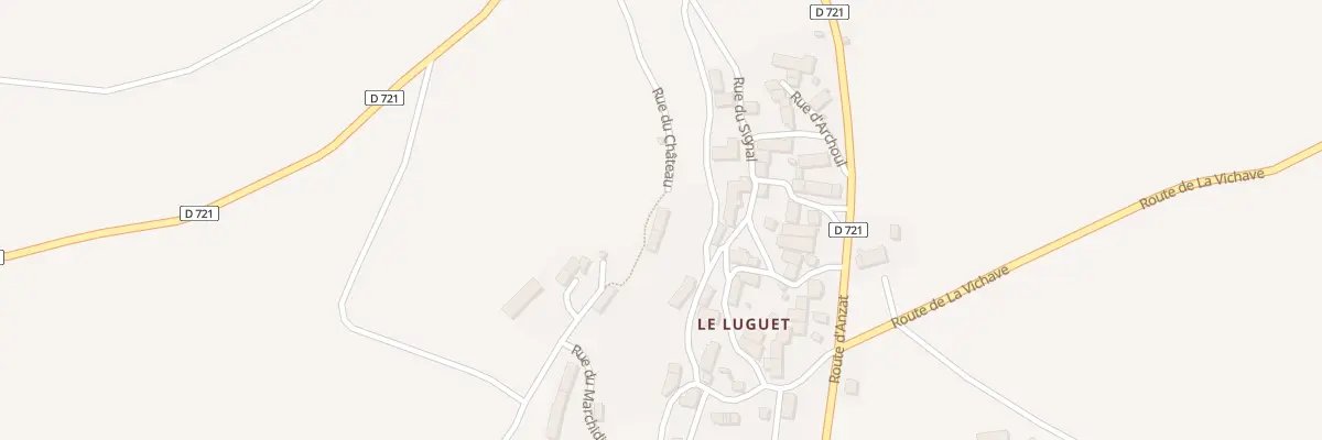 Plan du 5244 Luguet Marchidial à Anzat-le-Luguet