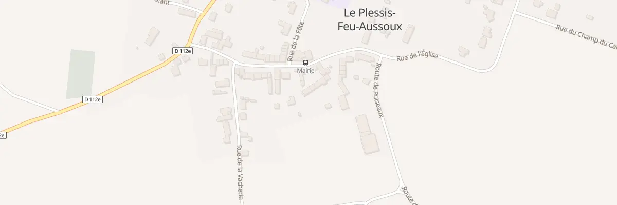 Plan du 18 Rue de l’Eglise au Plessis-Feu-Aussoux