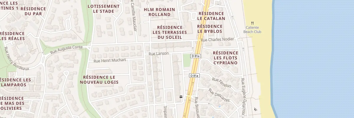 Plan du 45 Rue Porche à Saint-Cyprien