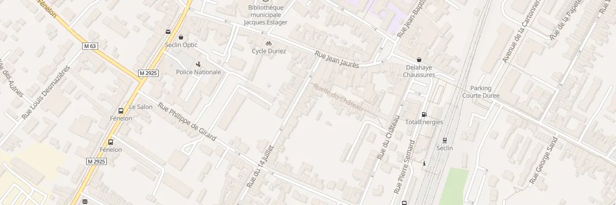 Plan du 11 Rue du Quatorze Juillet à Seclin