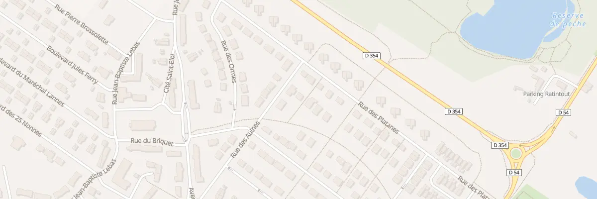 Plan du 335 Rue des Platanes à Ostricourt