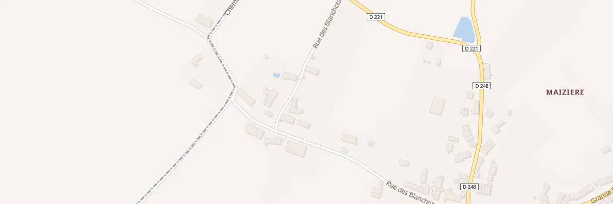 Plan du 18 Rue des Blanchots à Garchy