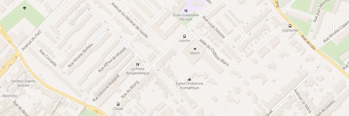 Plan du 306 Rue du Bourg à Lambersart