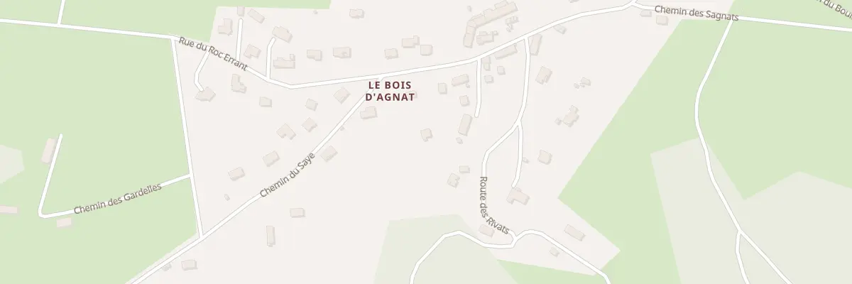 Plan du 5287 Le Bois d’Agnat à Loubeyrat