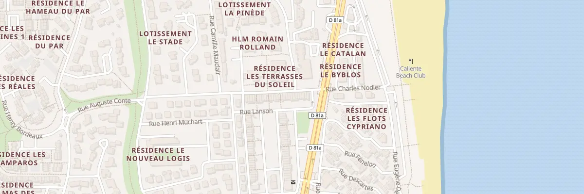 Plan du 16 Rue Lanson à Saint-Cyprien