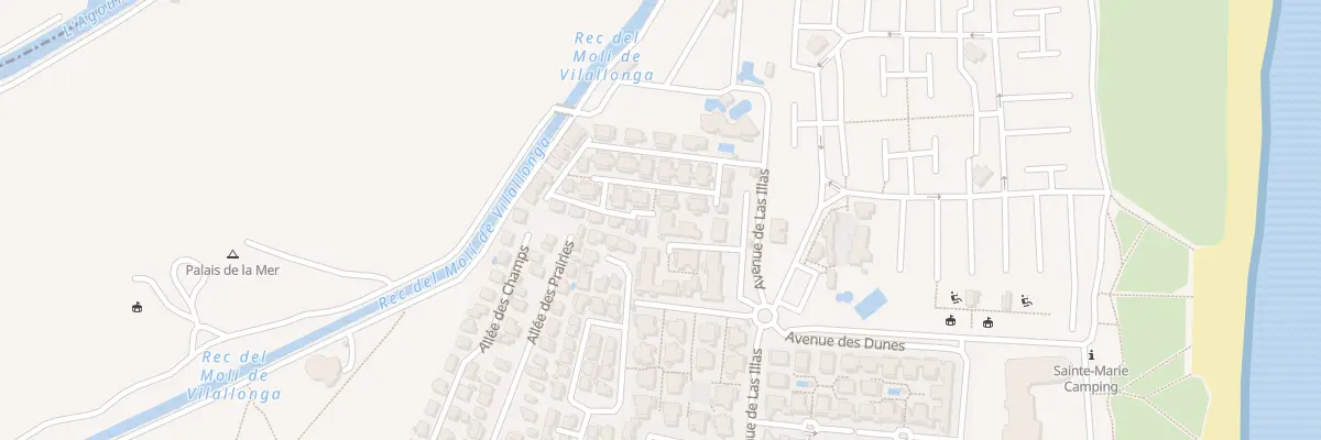 Plan du 9056 Res Les Ondines à Sainte-Marie-la-Mer