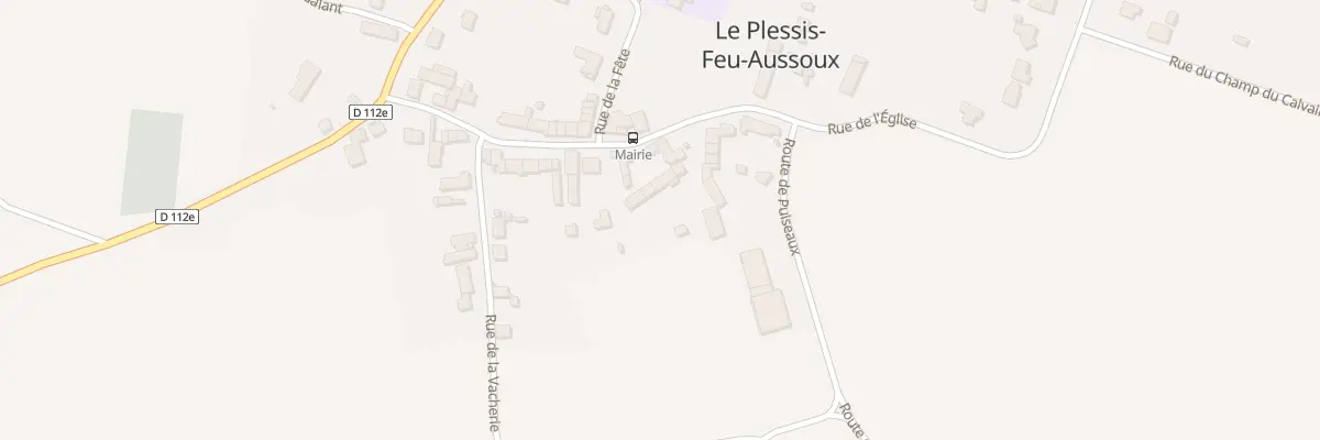 Plan du 20 Rue de l’Eglise au Plessis-Feu-Aussoux