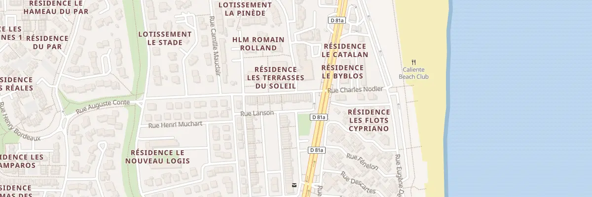 Plan du 14 Rue Lanson à Saint-Cyprien