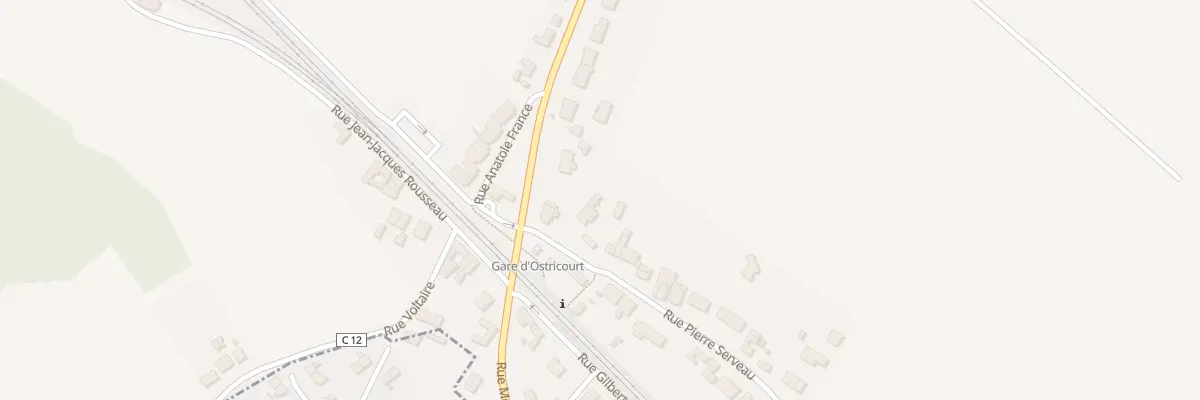 Plan du 73 Rue Pierre Serveau à Ostricourt