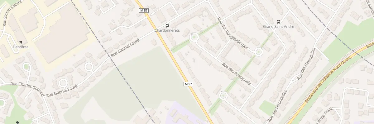 Plan du 304 Av du Marechal de Lattre à Saint-André-lez-Lille