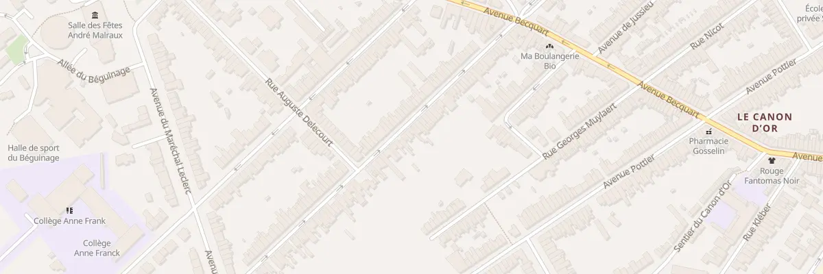 Plan du 63B Av Marceau à Lambersart