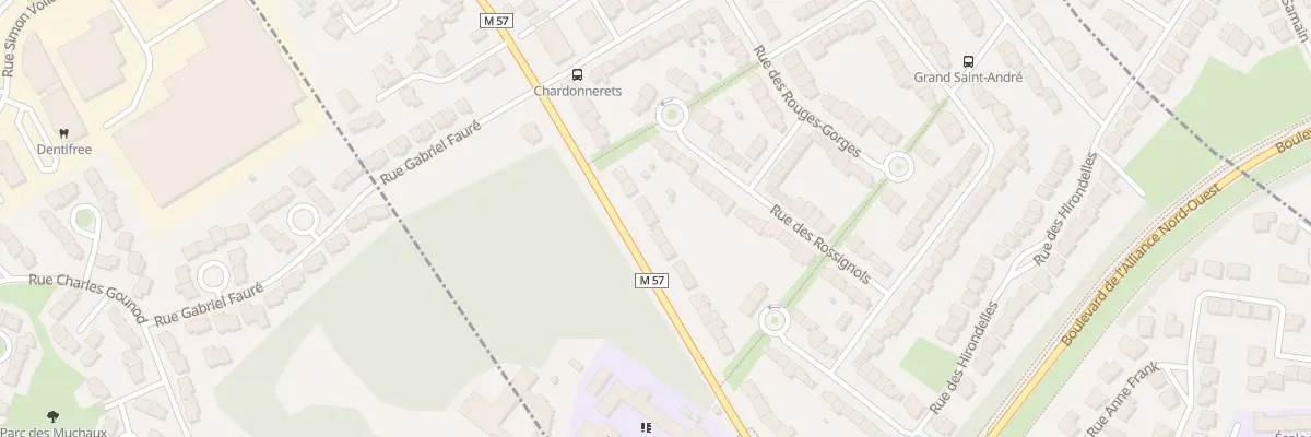 Plan du 302 Av du Marechal de Lattre à Saint-André-lez-Lille