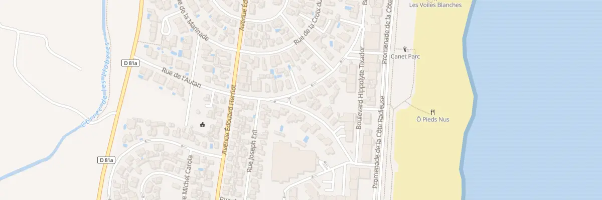 Plan du 14 Rue des Aigues Marines à Canet-en-Roussillon