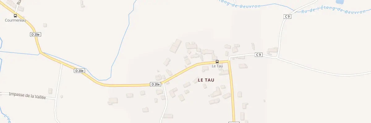 Plan du 5 Rue du Beuvron à Touquin