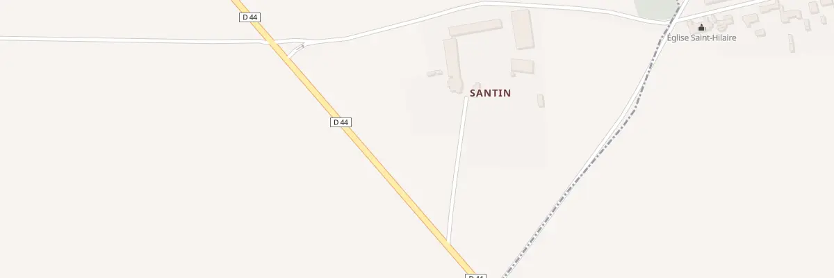 Plan du 9003 Santin à Estrées-Mons