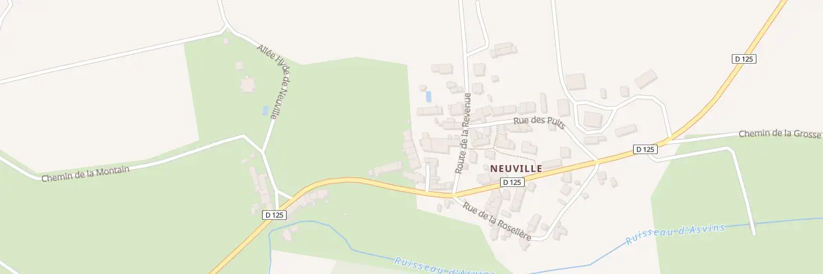 Plan du 107 Neuville à Bulcy