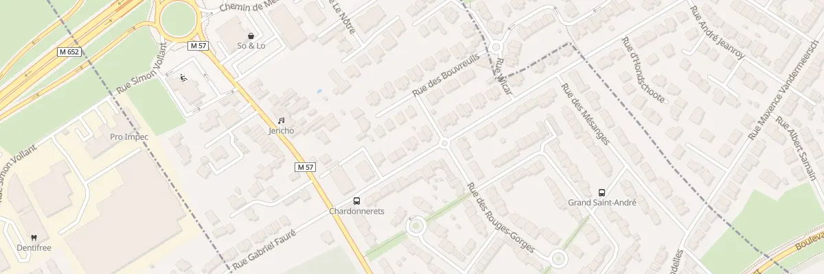 Plan du 20 Rue des Chardonnerets à Saint-André-lez-Lille