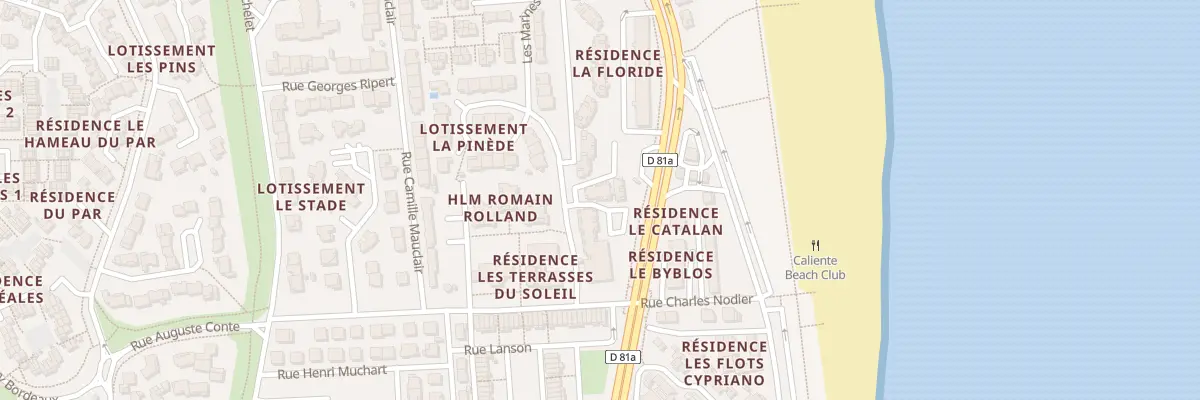 Plan du 2T Av Georges de la Tour à Saint-Cyprien