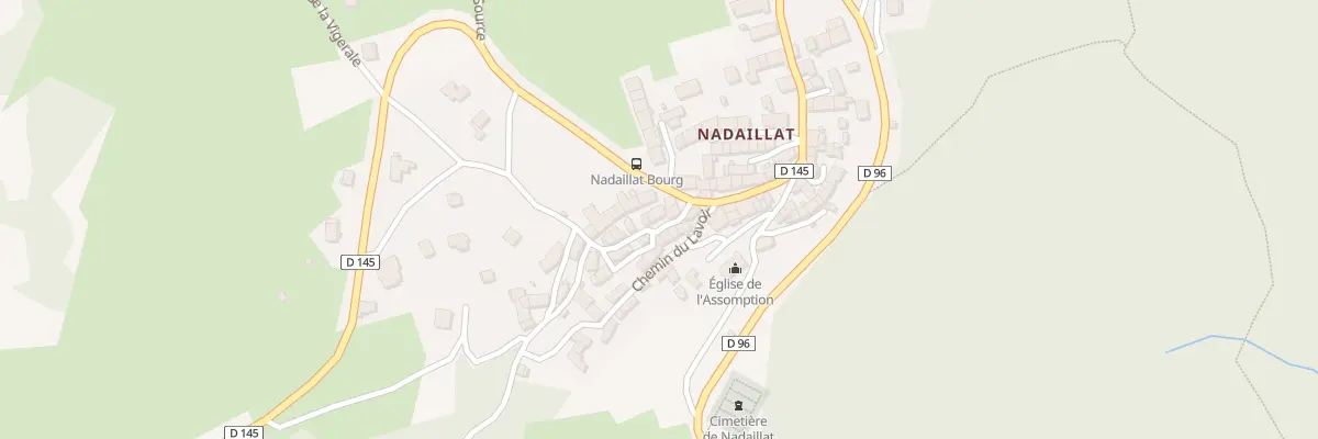 Plan du 2 Rue du Sabotier Nadaillat à Saint-Genès-Champanelle