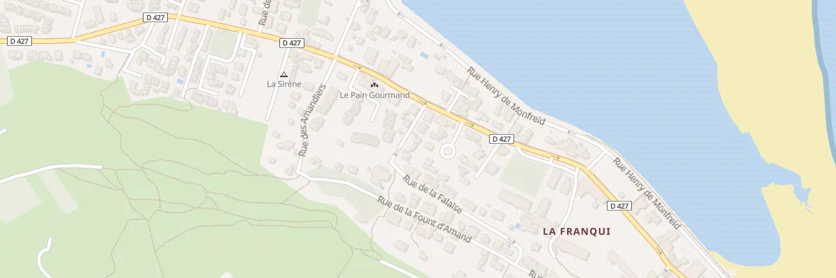 Plan du 5 Rue de la Falaise à Leucate