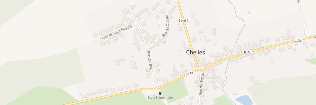 Plan du 2 Rue du Clos Joli à Chelles