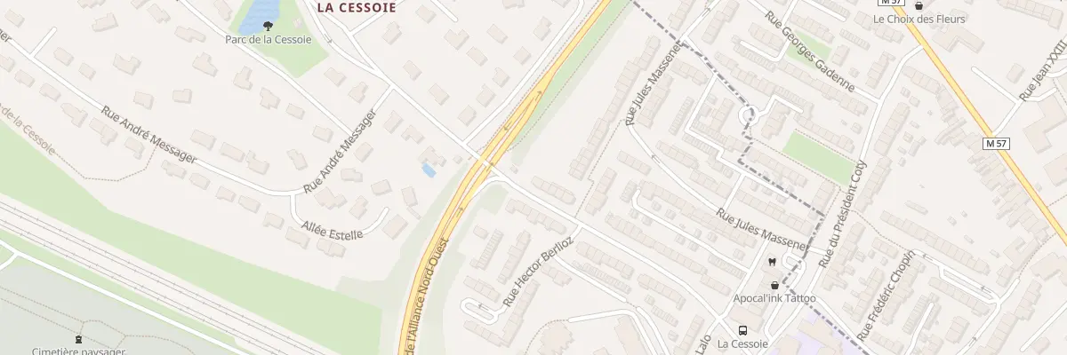 Plan du 58 Rue Charles Gounod à Lambersart