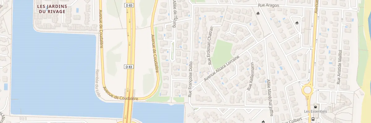Plan du 5 Rue Francoise Dolto au Barcarès