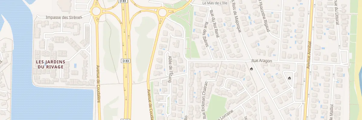 Plan du 15 Rue Francoise Dolto au Barcarès