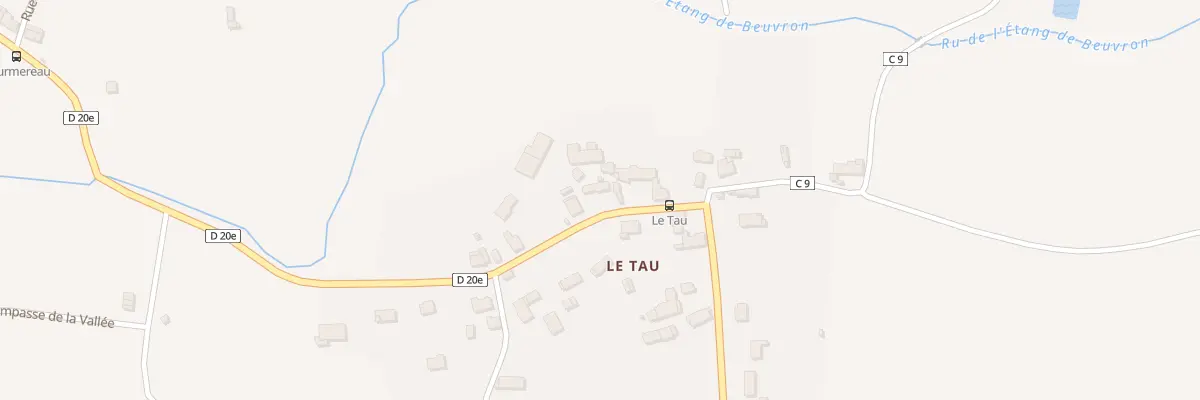 Plan du 9 Rue du Beuvron à Touquin