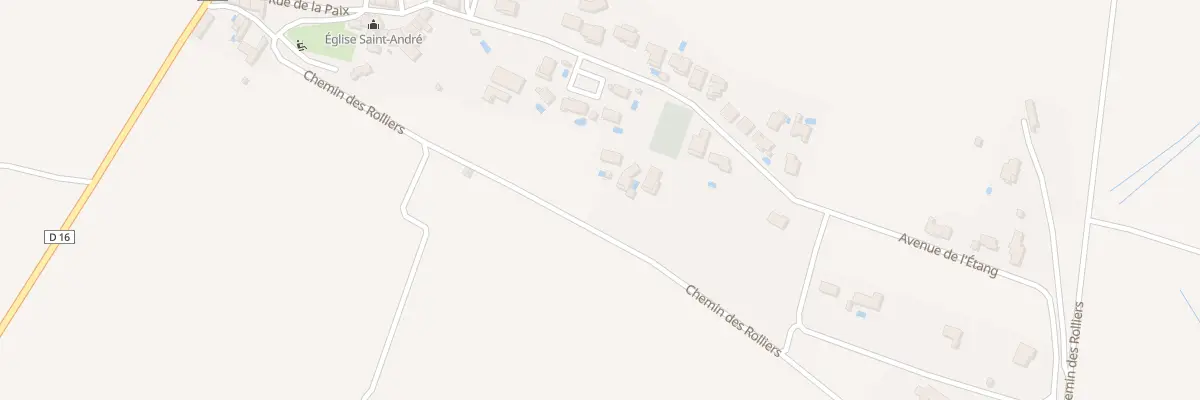 Plan du 3 Che Les Rolliers à Montels