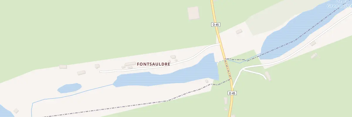 Plan du 70 Font Sauldre à Neuvy-le-Barrois