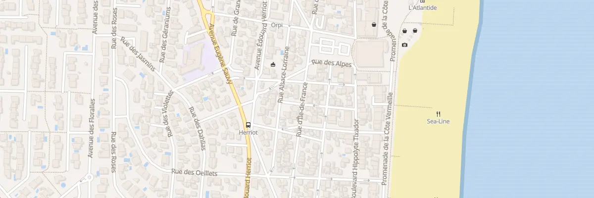 Plan du 32 Rue Ile de France à Canet-en-Roussillon