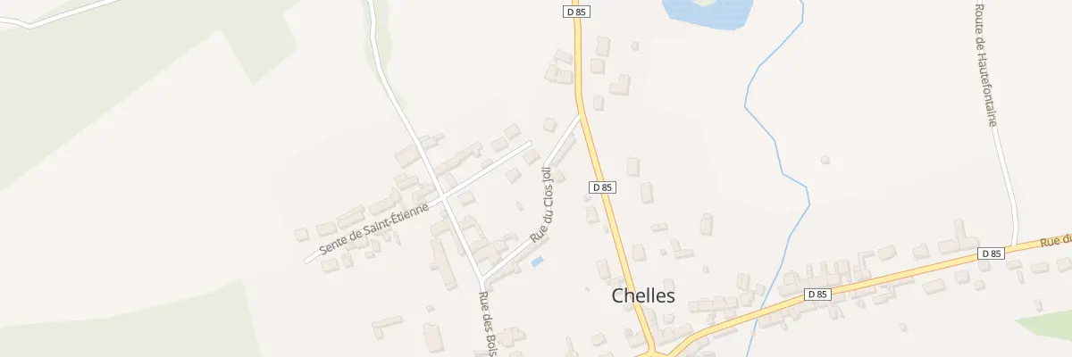 Plan du 9 Rue du Clos Joli à Chelles