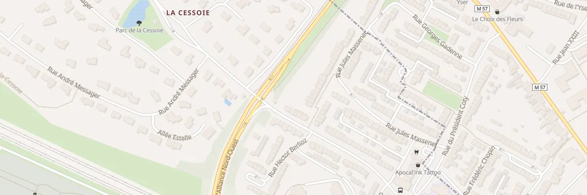Plan du 49 Rue Massenet à Saint-André-lez-Lille