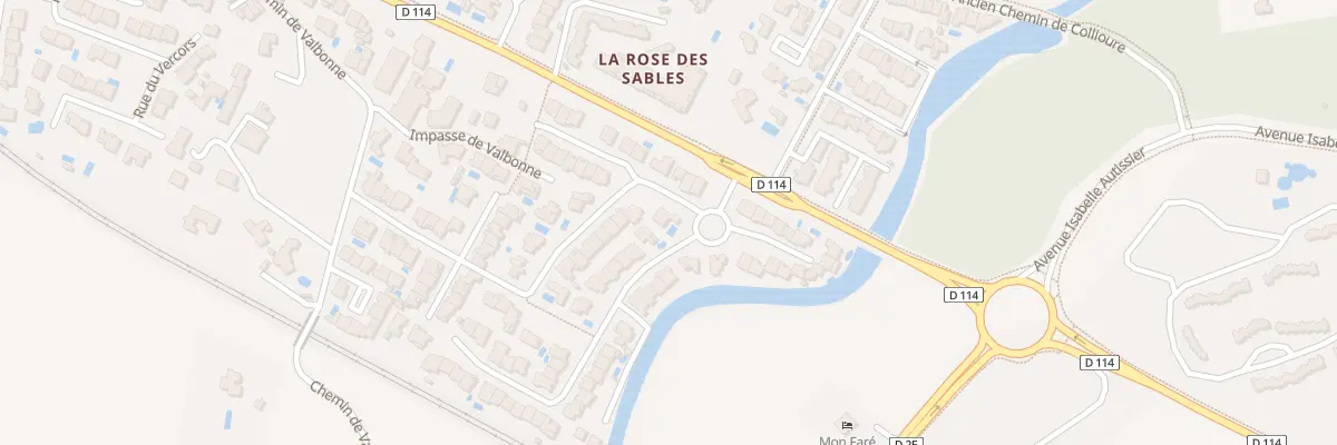 Plan du 2 Rue Julien Panchot à Argelès-sur-Mer