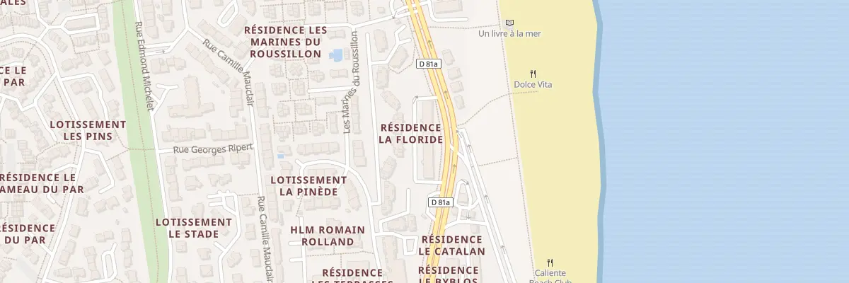Plan du 9001 Res La Floride à Saint-Cyprien