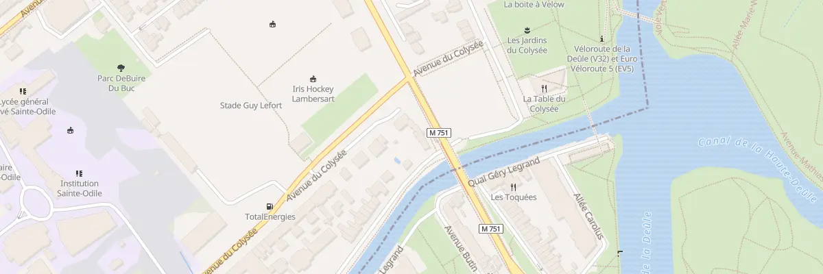Plan du 50 Av du Colysée à Lambersart