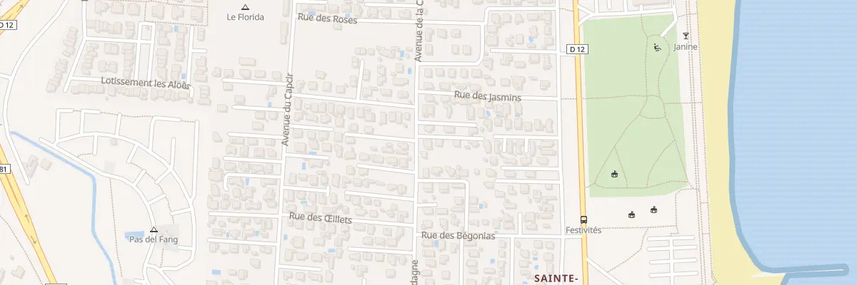 Plan du 9009 Av de la Cerdagne à Sainte-Marie-la-Mer