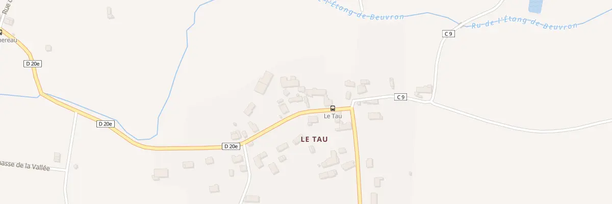 Plan du 11 Rue du Beuvron à Touquin