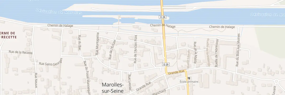 Plan du 4B Rue de l’Ancien Pont à Marolles-sur-Seine
