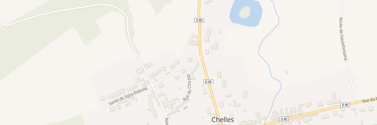 Plan du 11 Rue du Clos Joli à Chelles