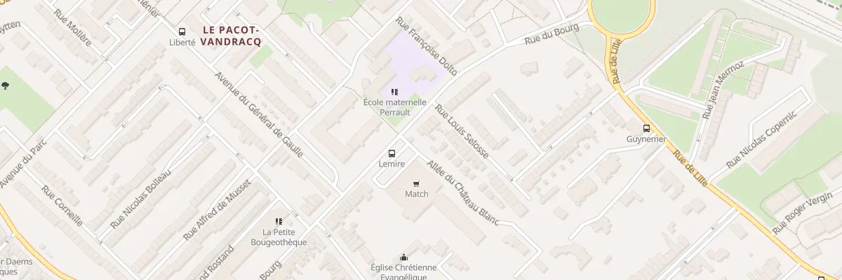 Plan du 330 Rue du Bourg à Lambersart