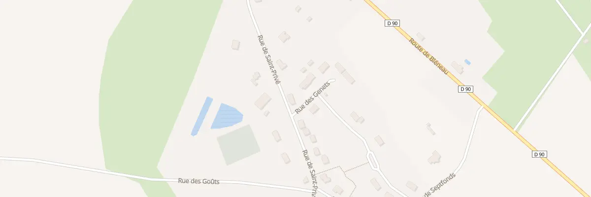 Plan du 22 Rue de Saint Privé à Saint-Martin-des-Champs