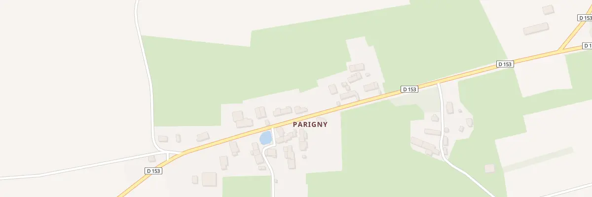 Plan du 516 Parigny à Alligny-Cosne