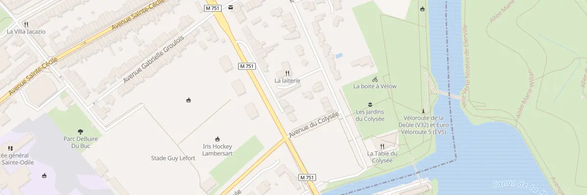 Plan du 136 Av de l’Hippodrome à Lambersart