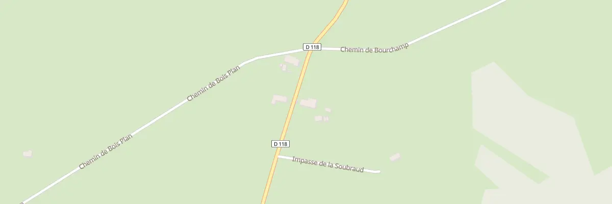 Plan du 15 Rte de la Mairie à Chirat-l’Église