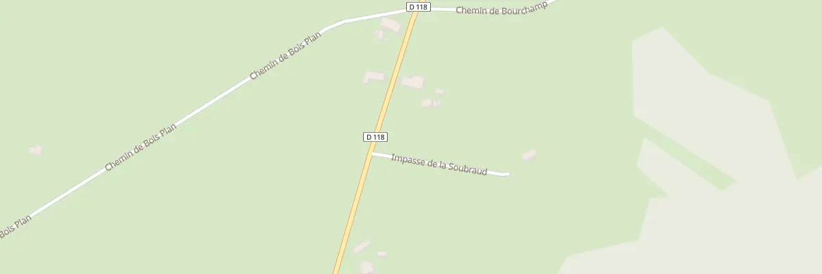 Plan du 5004 Domaine de la Soubraud à Chirat-l’Église