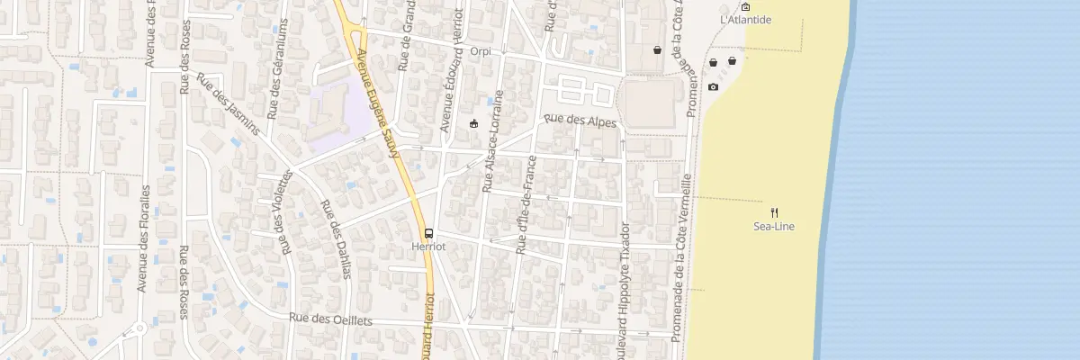 Plan du 11 Rue Ile de France à Canet-en-Roussillon